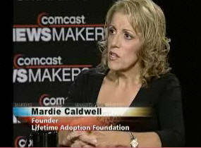 Photos Adoption Expert Mardie Caldwell on Comcast NewsMakers