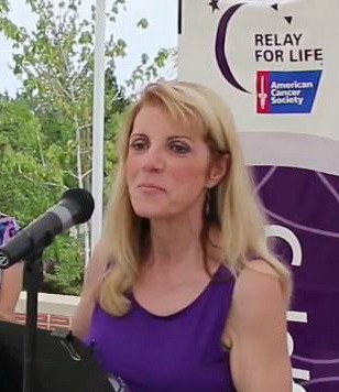 Mardie Caldwell was the keynote speaker at Relay for Life of Nevada County