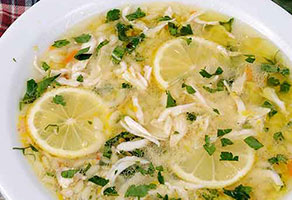 You’ll Love This Recipe for Portuguese Chicken, Lemon and Mint Soup!