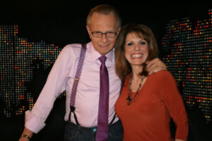 Mardie Caldwell and Larry King